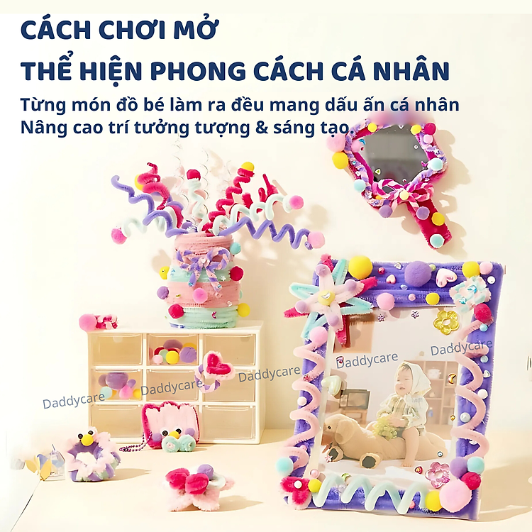 Kẽm nhung làm hoa, kẹp tóc DIY Chính hãng Ưu đãi - Hình ảnh 5