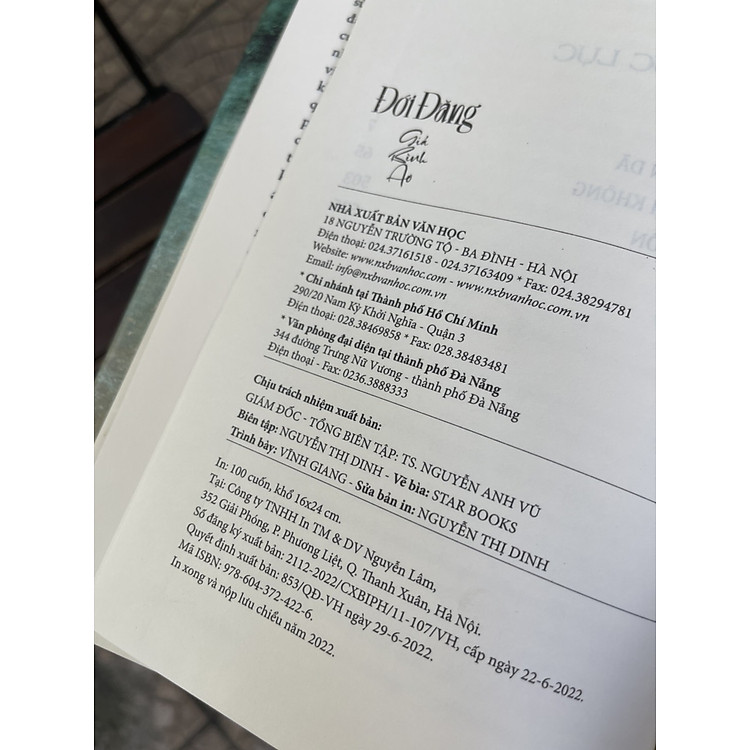 ĐỚI ĐĂNG - Giả Bình Ao – Đỗ Văn Hiểu dịch (sách mới 2022) - Ảnh 3