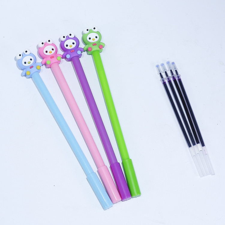 Set 4 bút đầu thú hoạt hình