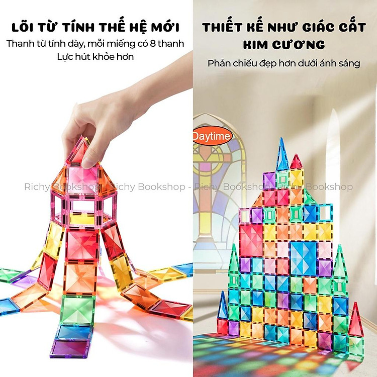 Mua Đồ Chơi Xếp Hình Nam Châm Mideer 60 Chi Tiết Chính hãng Tiết kiệm - Hình ảnh 3