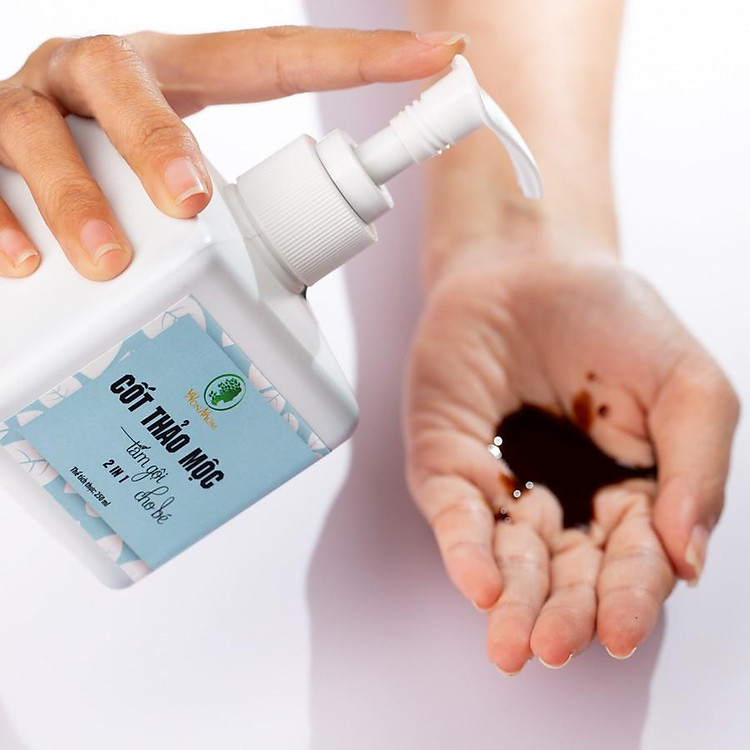 Mua Cốt thảo mộc tắm gội bé Wonmom 250ml Chính hãng Giá tốt - Hình ảnh 2