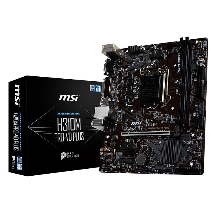 Bo Mạch Chủ Mainboard MSI H310M PRO-VD Plus (For Win7) Socket 1151 - Hàng Chính Hãng