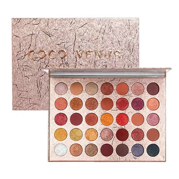 BẢNG PHẤN MẮT 35 MÀU COCO VENUS hãng DIKALU bản DUPE BHCOSMETICS