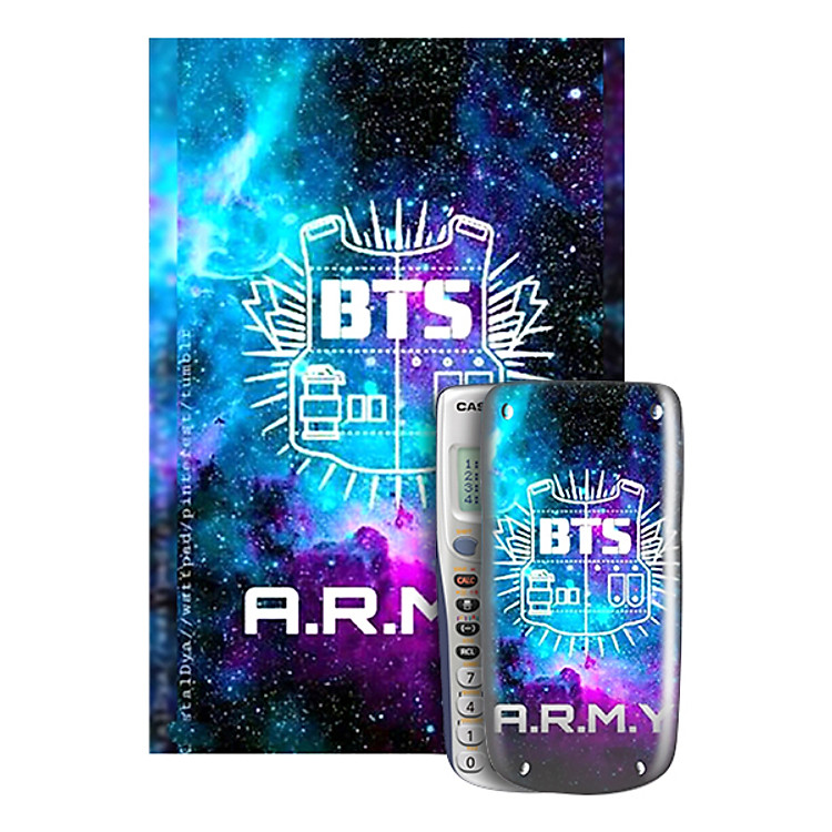 Decal Trang Trí Máy Tính Casio/Vinacal Bts FBT-026