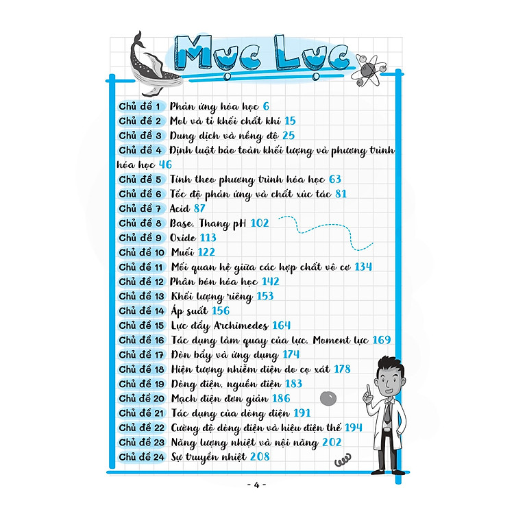 Sổ Tay Kiến Thức - Phương Pháp - Dạng Bài Khoa Học Tự Nhiên Lý - Hóa - Sinh 8 - Ảnh 5