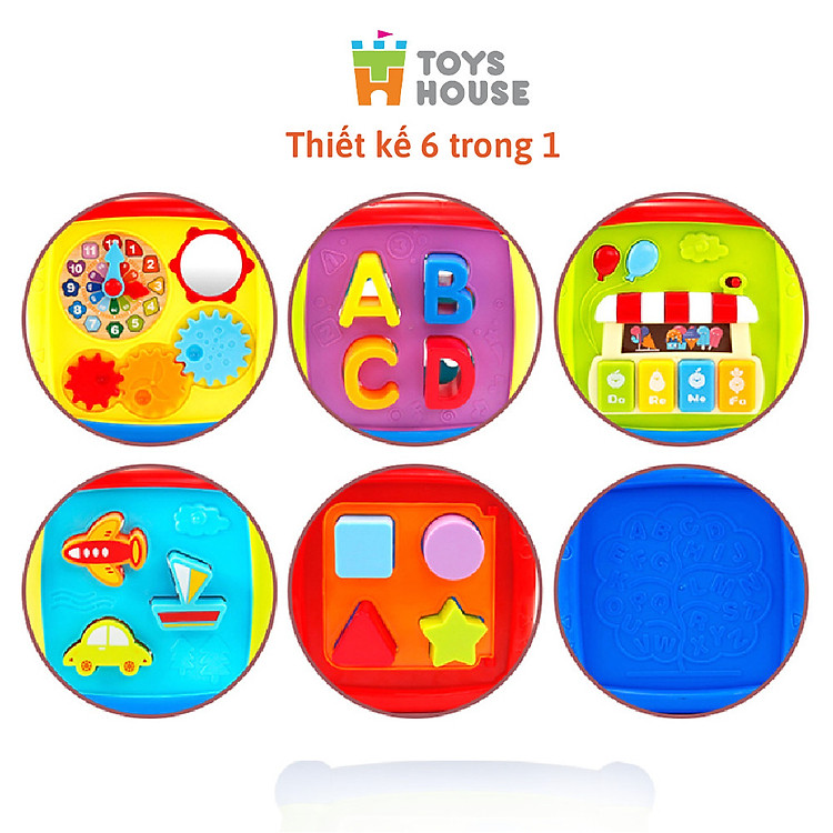 Mua Hộp lập phương thả khối nhạc ToysHouse Chính hãng Ưu đãi - Hình ảnh 5