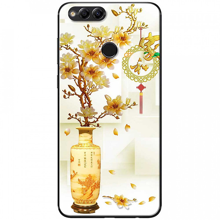 Ốp lưng dành cho Honor 7X mẫu Chậu sứ