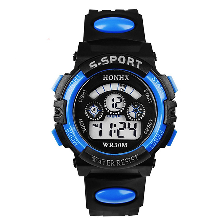 Đồng hồ thể thao điện tử chống nước, chống va đập cho bé trai