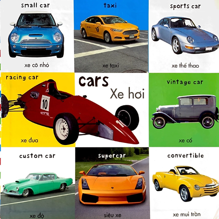 100 Phương Tiện Đầu Tiên Của Bé - Bộ Sách Từ Vựng Đầu Đời Cho Bé - Ảnh 3