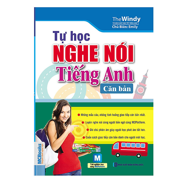 Sách Tự Học Nghe - Nói Tiếng Anh Căn Bản (Dùng Kèm App MCBooks)