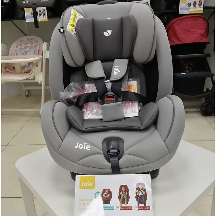 Ghế ô tô cao cấp Joie Stage - Gray Flannel