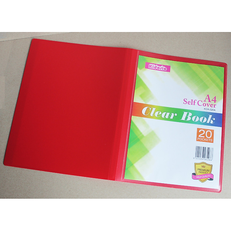 Bìa Nhựa A4 (20 lá) Chống Thấm Nước KCH-220A - Ảnh 5