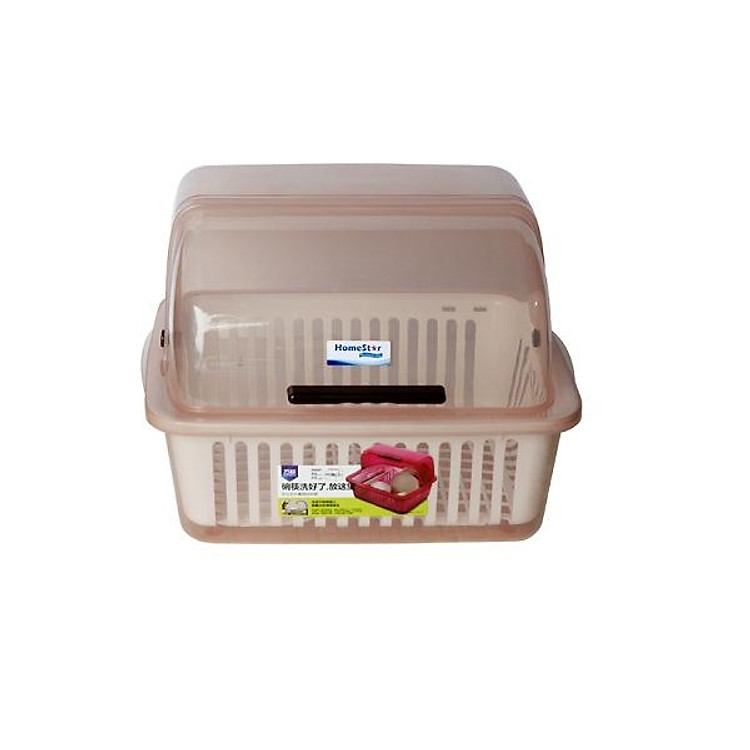 Khay úp bát đĩa nhà bếp cao cấp size L (Màu ngẫu nhiên)