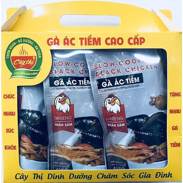 Combo 3 gói Gà Ác Tiềm thương hiệu Cây Thị