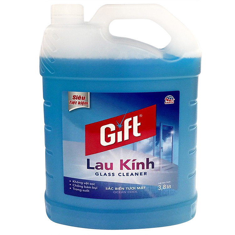 Nước Lau kính Gift Sắc biển 3.8kg