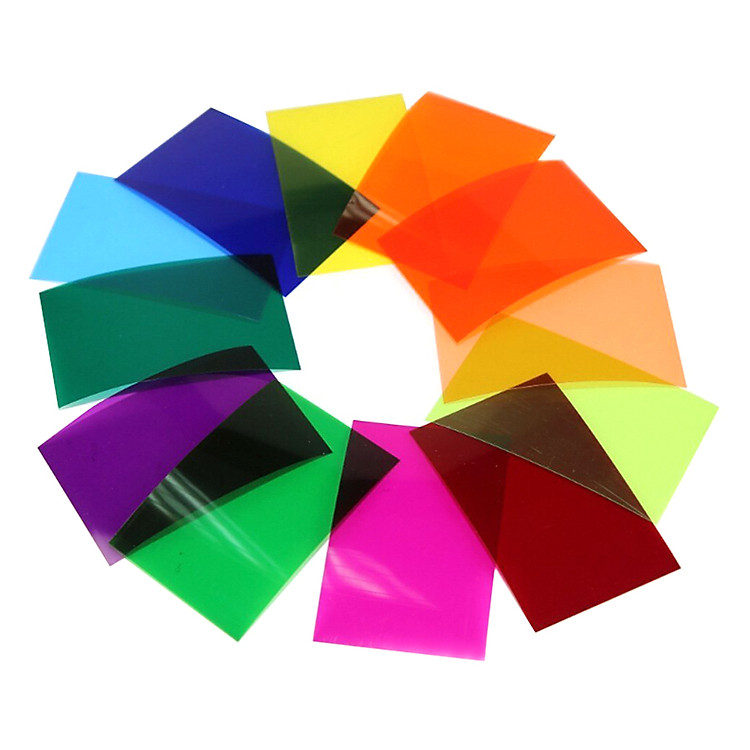 Bộ Gel 12 Màu For Flash Speedlite