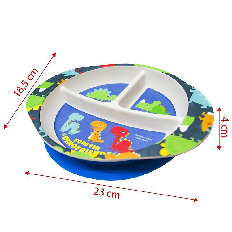 Mua Khay ăn chia ngăn cho bé Royalcare Chính hãng Tiết kiệm - Hình ảnh 5