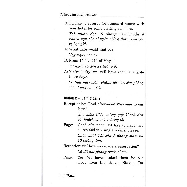 Tự Học Đàm Thoại Tiếng Anh Nhà Hàng - Khách Sạn - Ảnh 7
