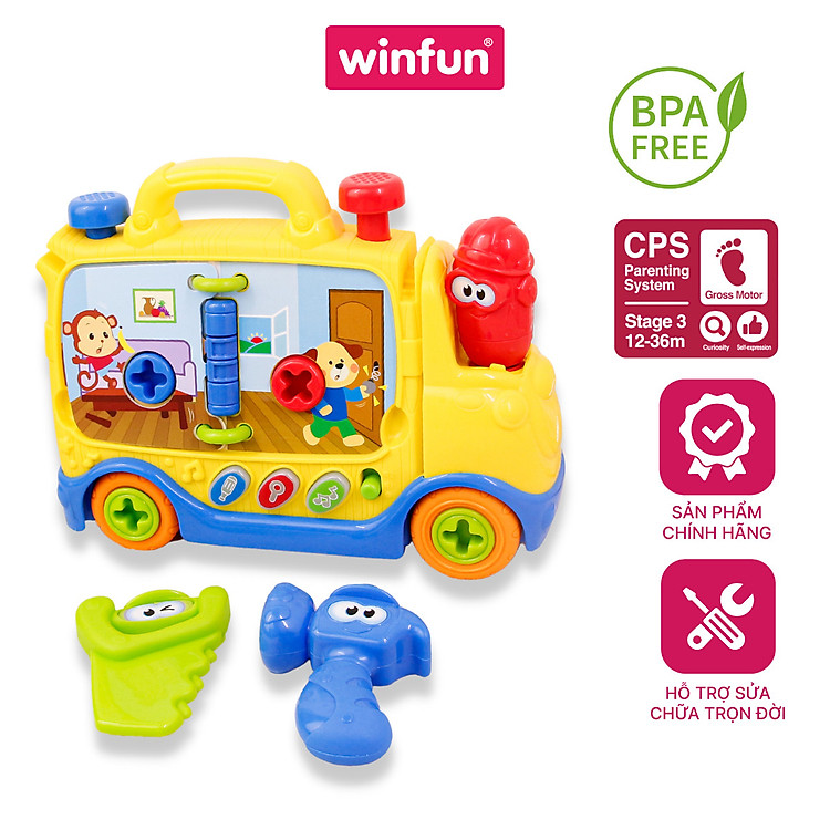 Đồ chơi xe tải Winfun cho bé Chính hãng Giá tốt