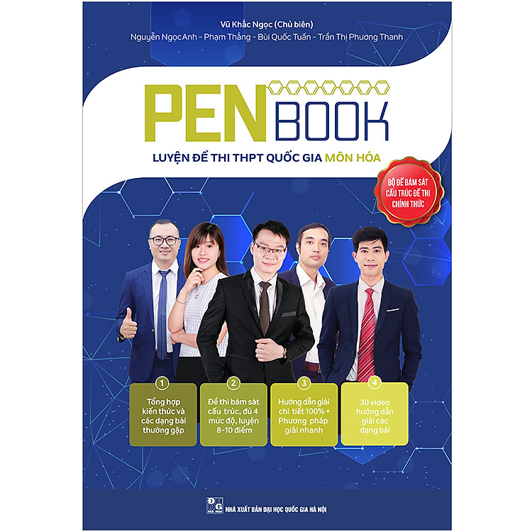 Sách Penbook Luyện Đề Thi THPT Quốc Gia Môn Hóa
