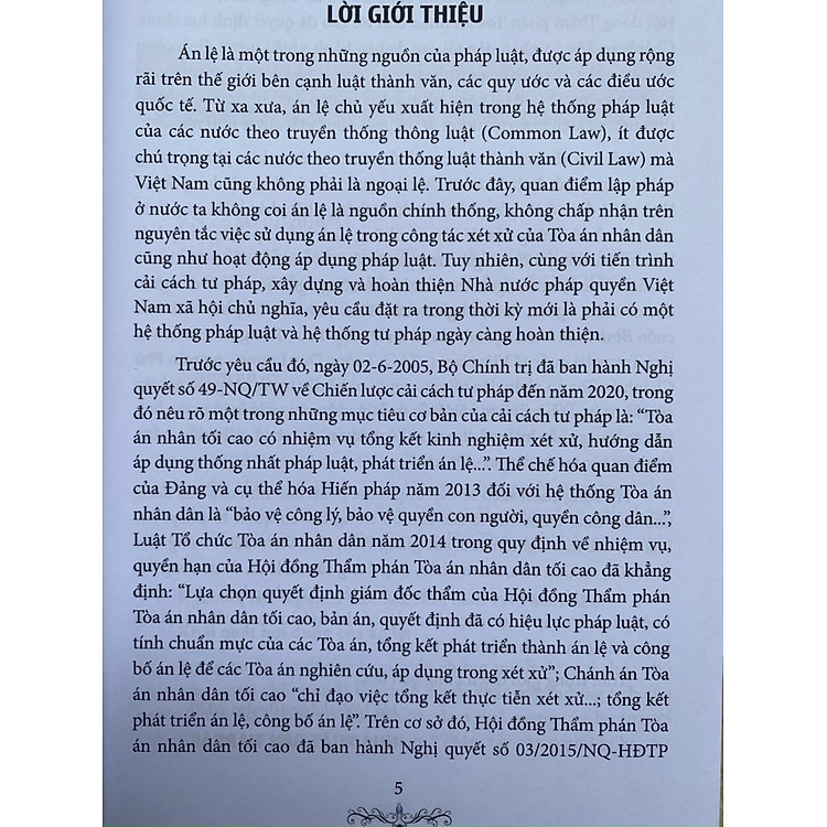 Bình Luận Khoa Học Bản Án Và Án Lệ - Tập 1 - Ảnh 6