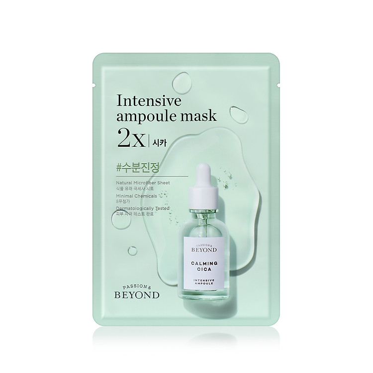 Combo 05 miếng mặt nạ chăm sóc chuyên biệt X2 dưỡng chất Beyond Intensive Ampoule Mask