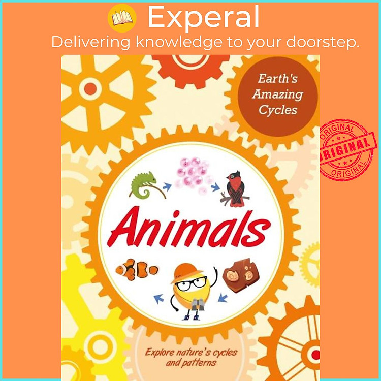 Sách - Earth's Amazing Cycles: Animals by Sally Morgan (UK edition, paperback)