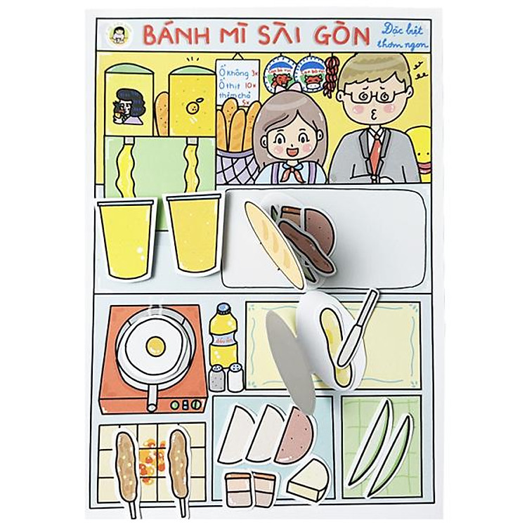 Bộ Tranh Tương Tác Cô Tiên Xanh Chính hãng Giá rẻ