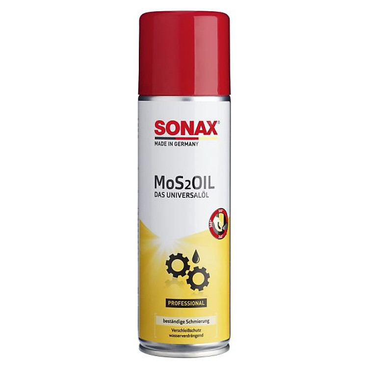 Dầu đa dụng chống rỉ sét chống ăn mòn Sonax MoS2OIL Universal Oil 300ml 339200
