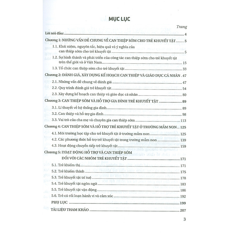 Giáo Trình Can Thiệp Sớm Cho Trẻ Khuyết Tật (Bản in năm 2022) - Ảnh 7