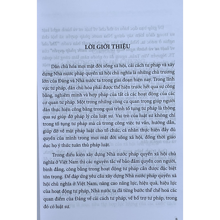 Thể Chế Về Luật Sư Và Hành Nghề Luật Sư Trong Nhà Nước Pháp Quyền - Ảnh 2