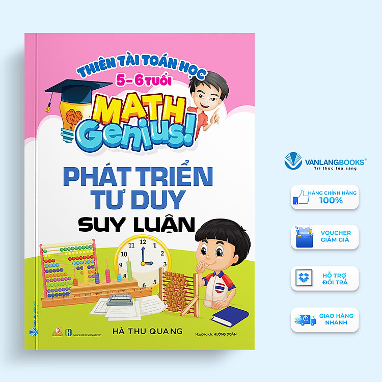 Thiên Tài Toán Học (5 – 6 Tuổi) – Phát Triển Tư Duy Suy Luận