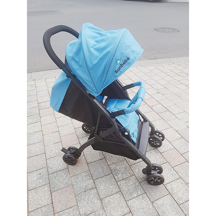 Xe đẩy trẻ em Siêu nhẹ Gấp gọn Bonbébé BB-26 hợp kim Nhôm mái che chống UV