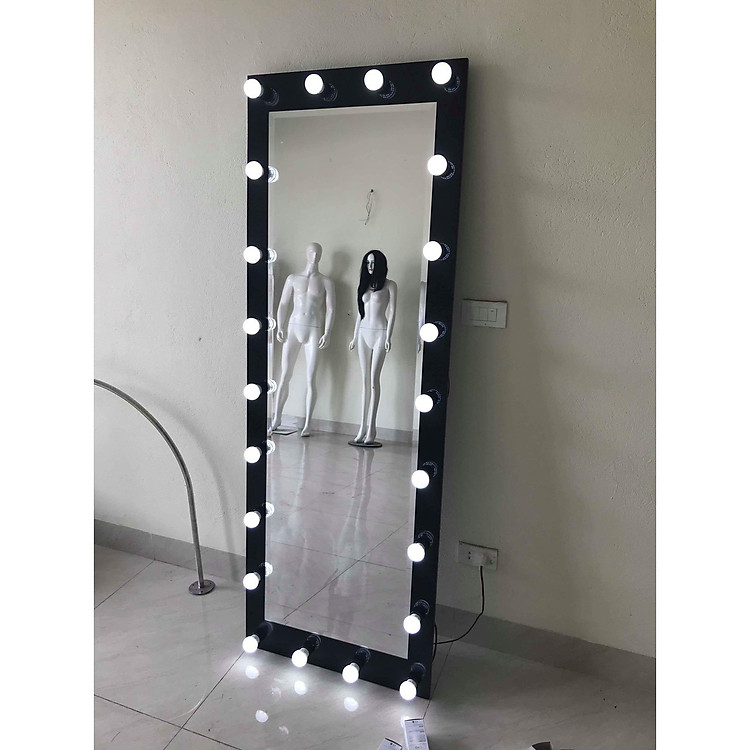 gương có soi đèn led màu tùy chọn
