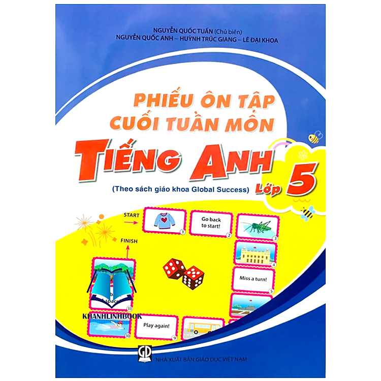 Phiếu Ôn Tập Cuối Tuần Môn Tiếng Anh Lớp 5