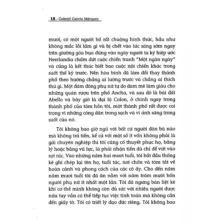 Hồi Ức Về Những Cô Gái Điếm Buồn Của Tôi (Tái Bản 2017) - Ảnh 3