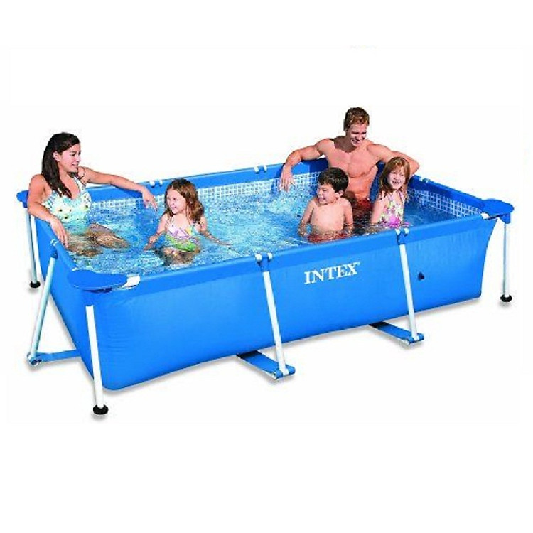 Bể bơi phao khung kim loại chữ nhật INTEX 28270