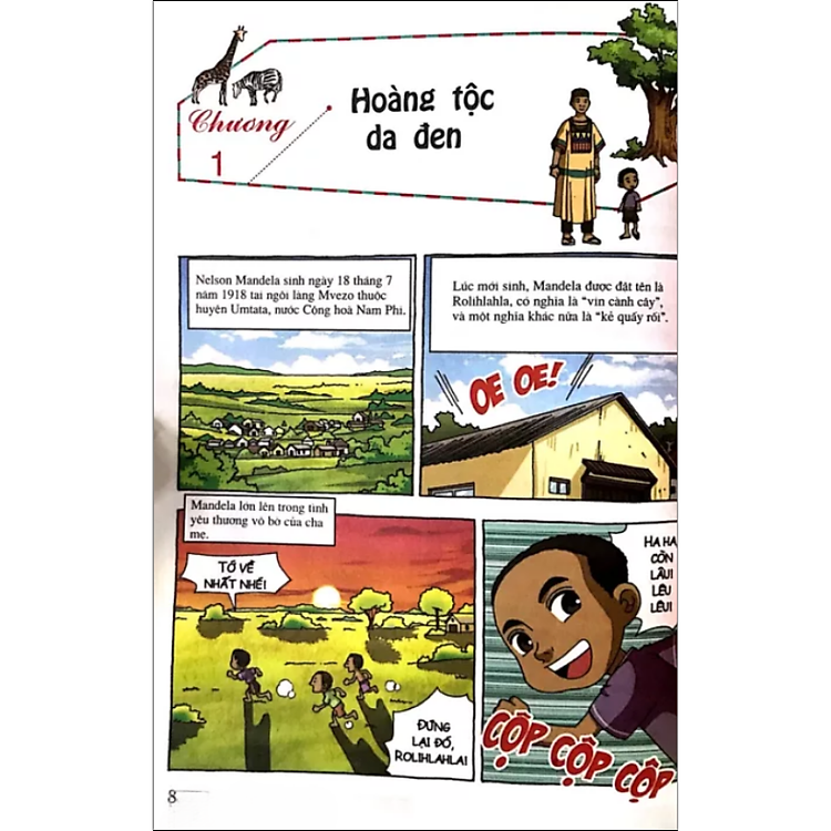 Who? Chuyện Kể Về Danh Nhân Thế Giới: Nelson Mandela (Tái Bản 2019) - Ảnh 2