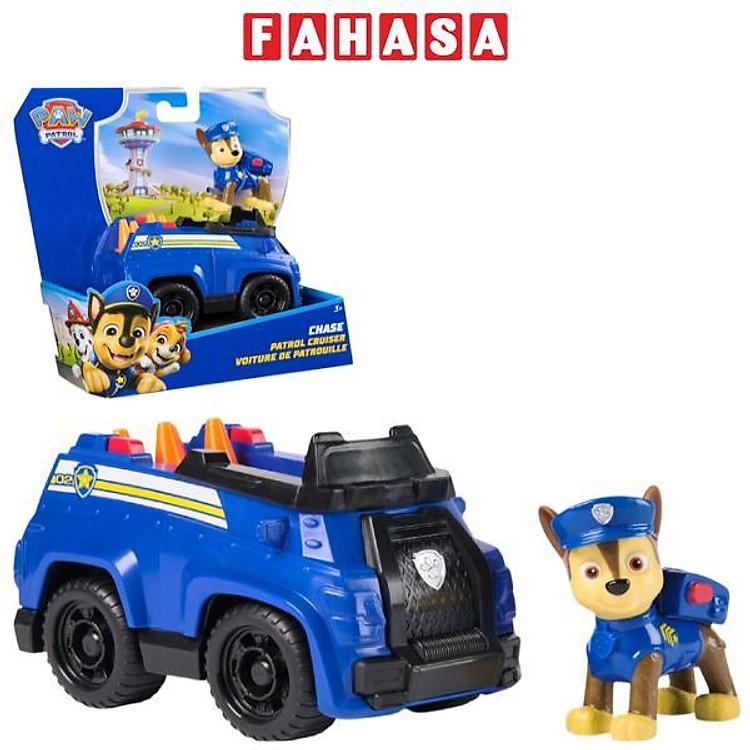 Mua tại Tiki: Đồ Chơi Xe Cứu Hộ Paw Patrol - Chase Chính hãng Tiết kiệm