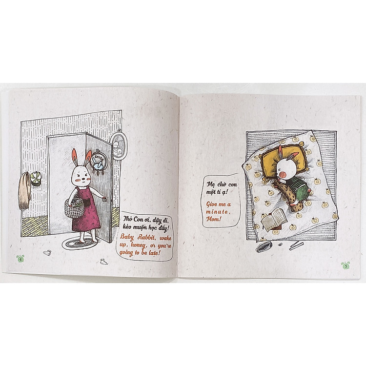 Rèn Luyện Thói Quen Tốt 2-6 Tuổi: Đừng Bắt Người Khác “Chờ Một Tí” (Song Ngữ) - Ảnh 4