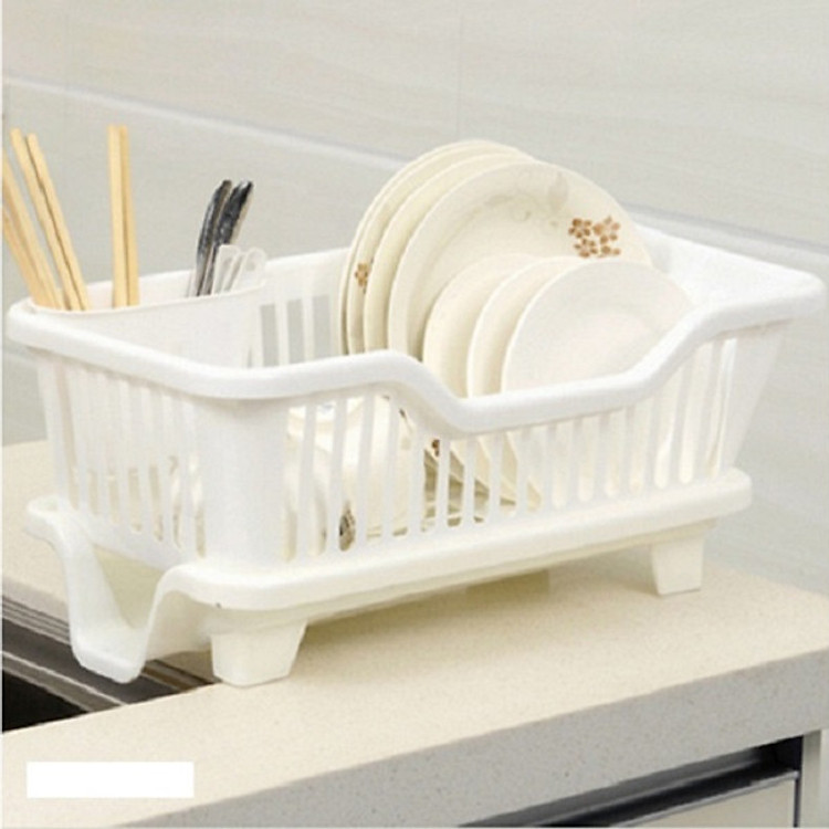 Giá để bát nhựa HomeStar thoát nước hông