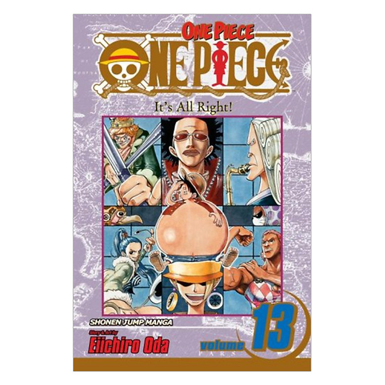Sách One Piece 13 - Tiếng Anh