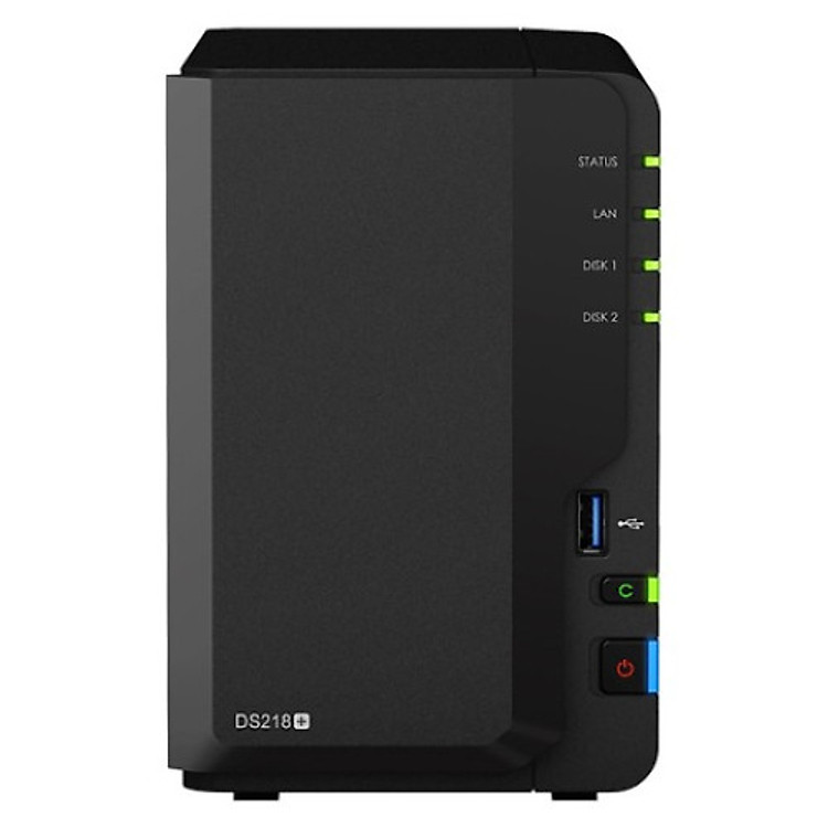 Thiết bị lưu trữ qua mạng - NAS Synology DS218+ - Hàng chính hãng