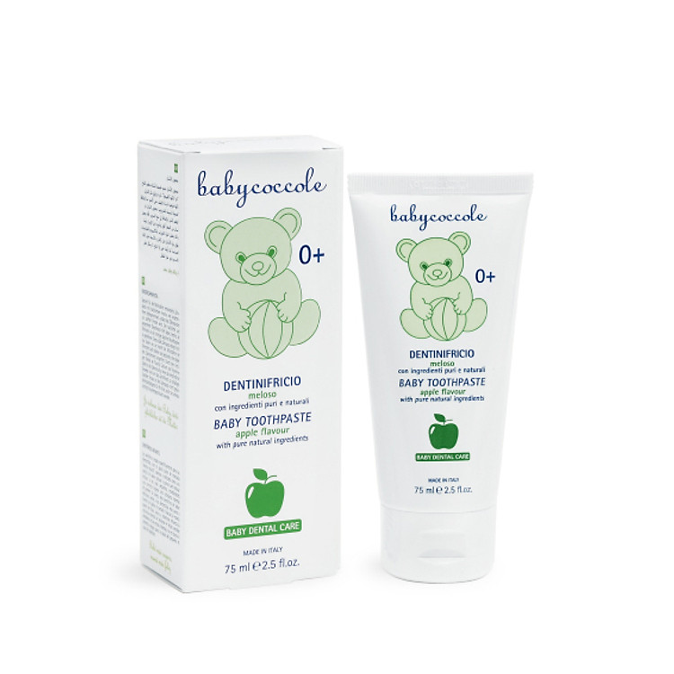 Tham Khảo tại ConCung: Kem đánh răng Babycoccole - 75ml - Táo , nhận ngay nhiều Ưu đãi
