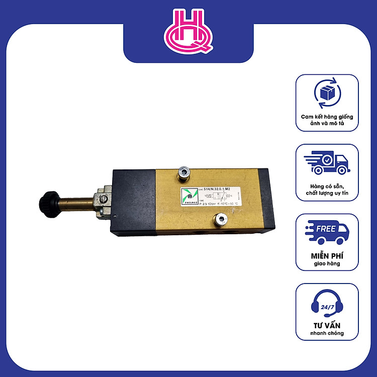 Van điều khiển khí nén Pneumax dòng 514 - hàng chính hãng