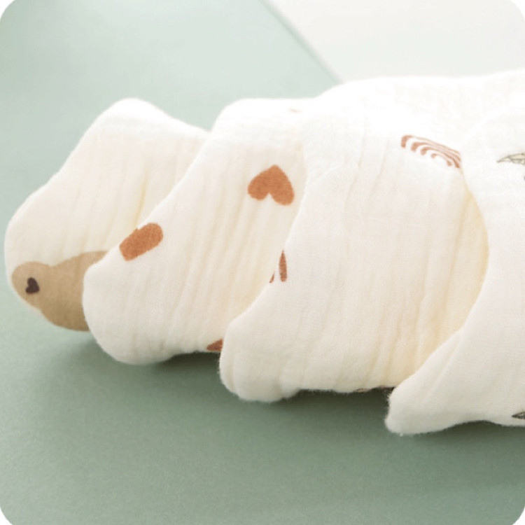 Yếm ăn cổ vuông Miracle Baby 5 cái Chính hãng Giá tốt - Hình ảnh 2