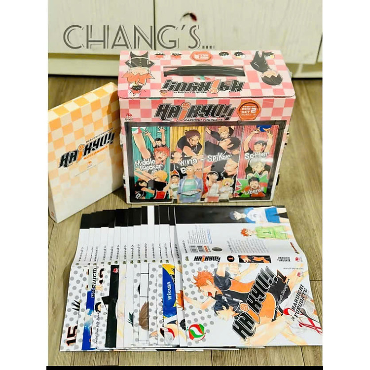 Truyện tranh Boxset Haikyu!! Premium full 3 phần trọn bộ 45 tập - Chang Book