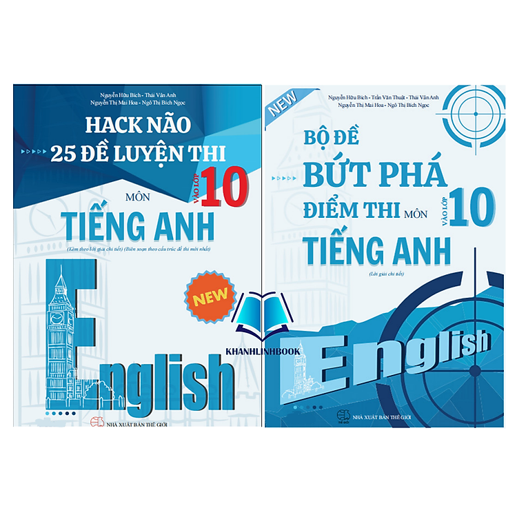 Combo Bộ Đề Bứt Phá Điểm Thi Vào Lớp 10 Môn Tiếng Anh