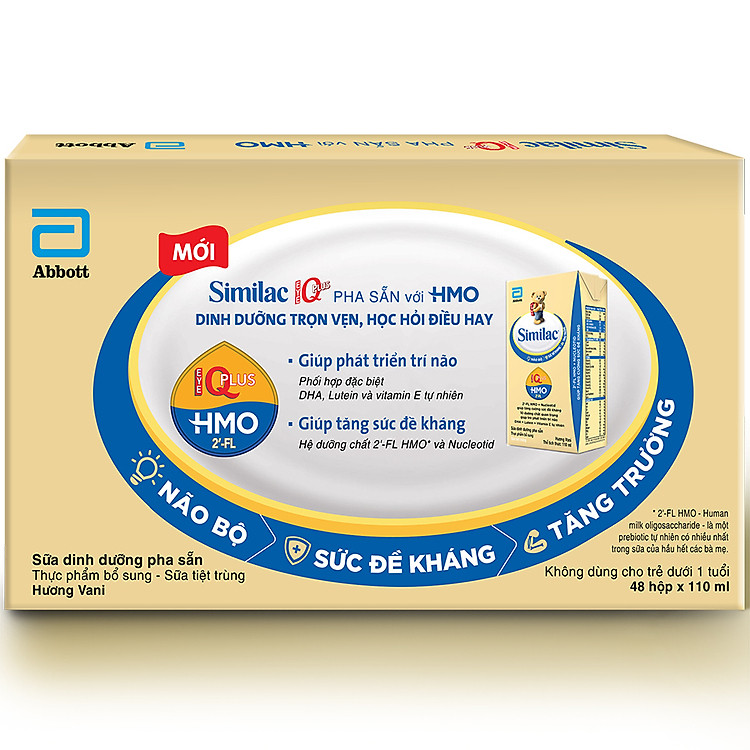 Thùng 48 Hộp Sữa Abbott Similac 110ml Ưu đãi - Hình ảnh 2