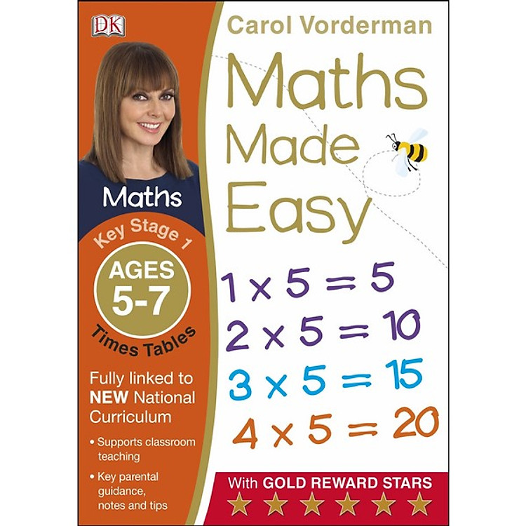 Sách Times Tables Ages 5-7 Key Stage 1
